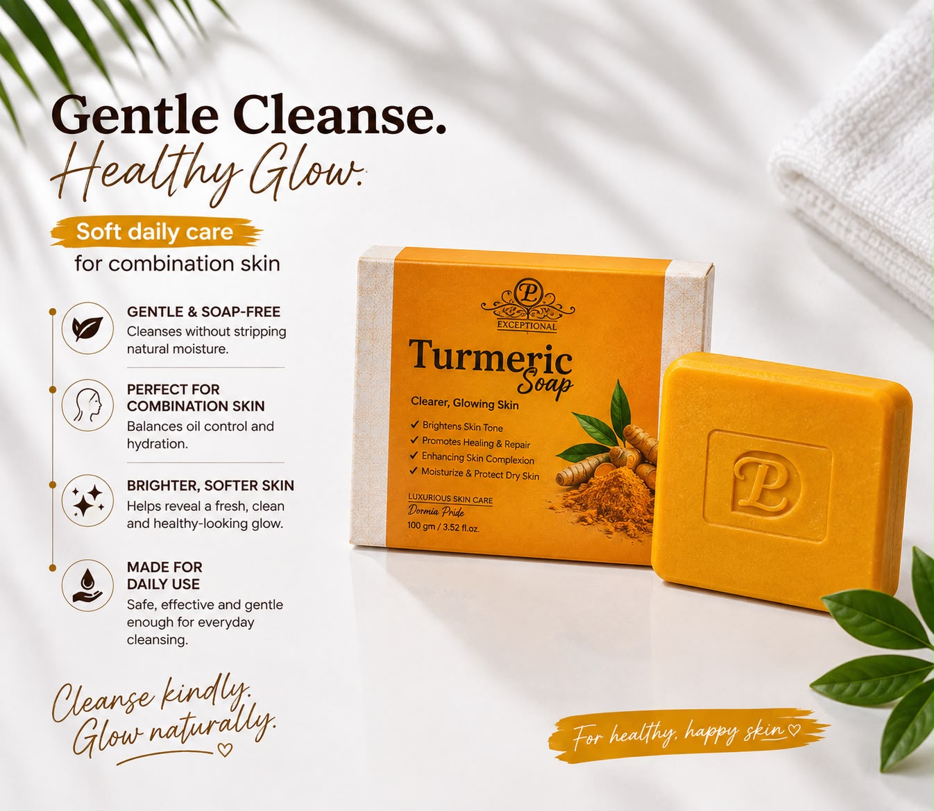 Turmeric soap