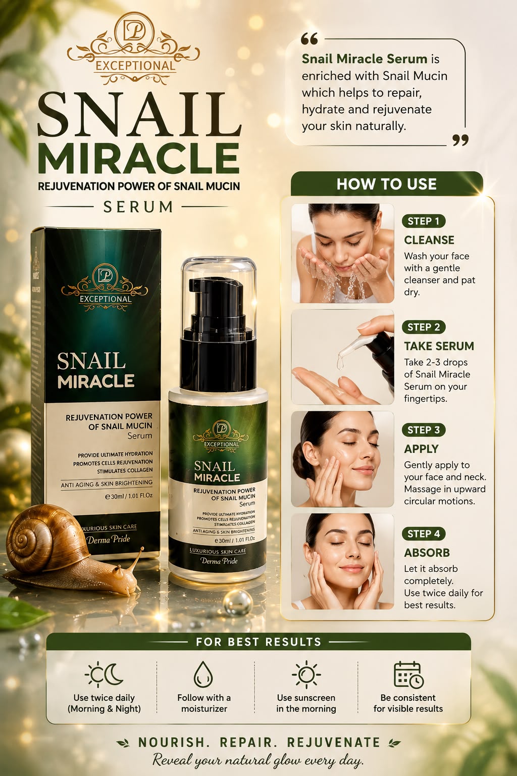 Snail Miracle Serum