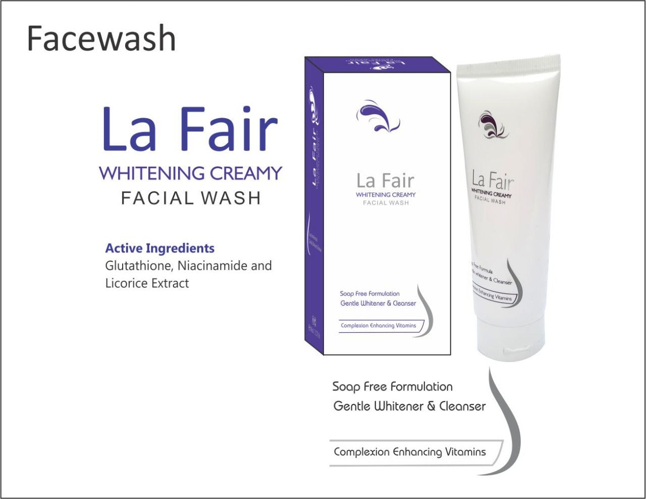 LA Fair Whitening Face Wash