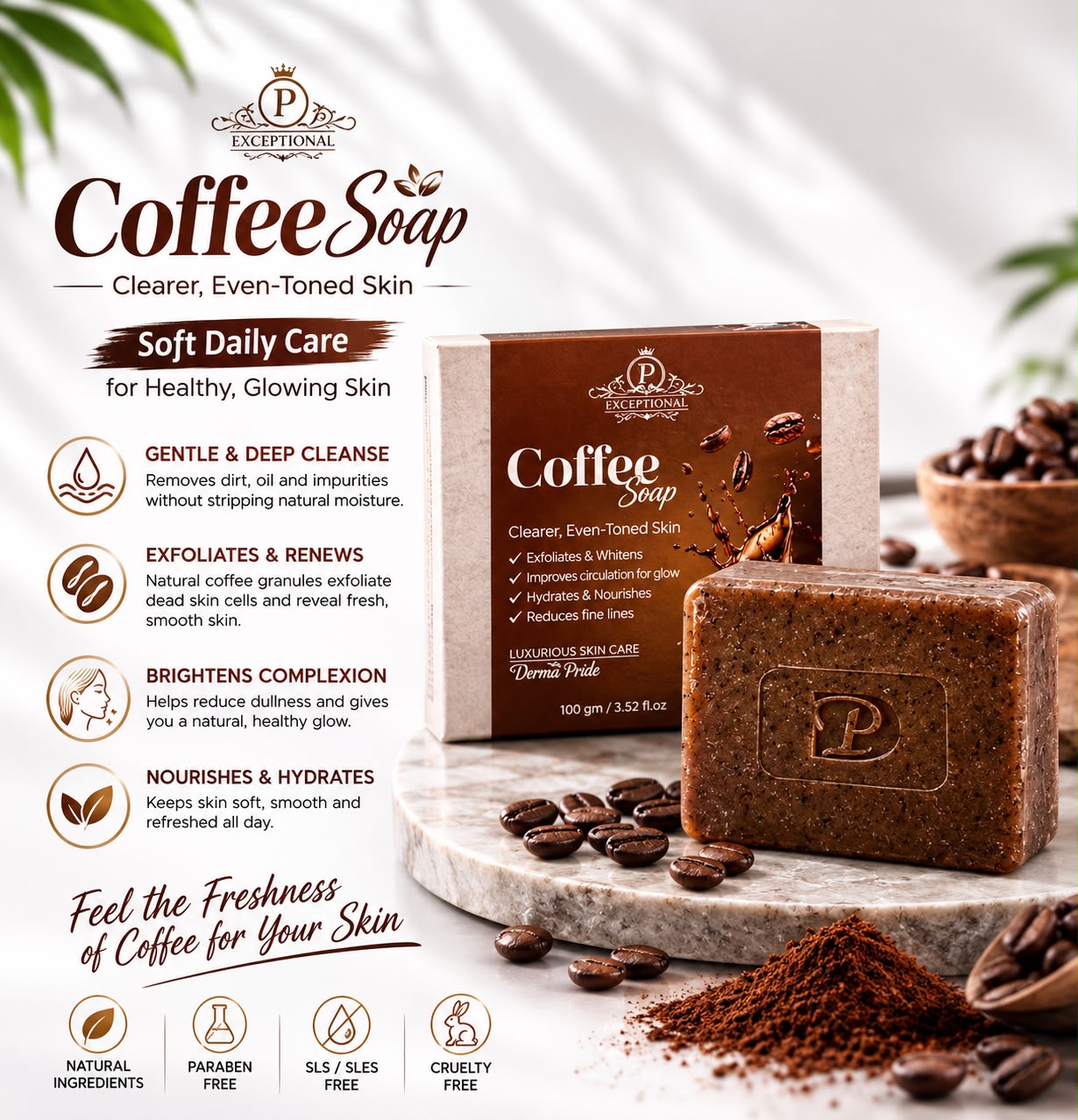 Coffee soap