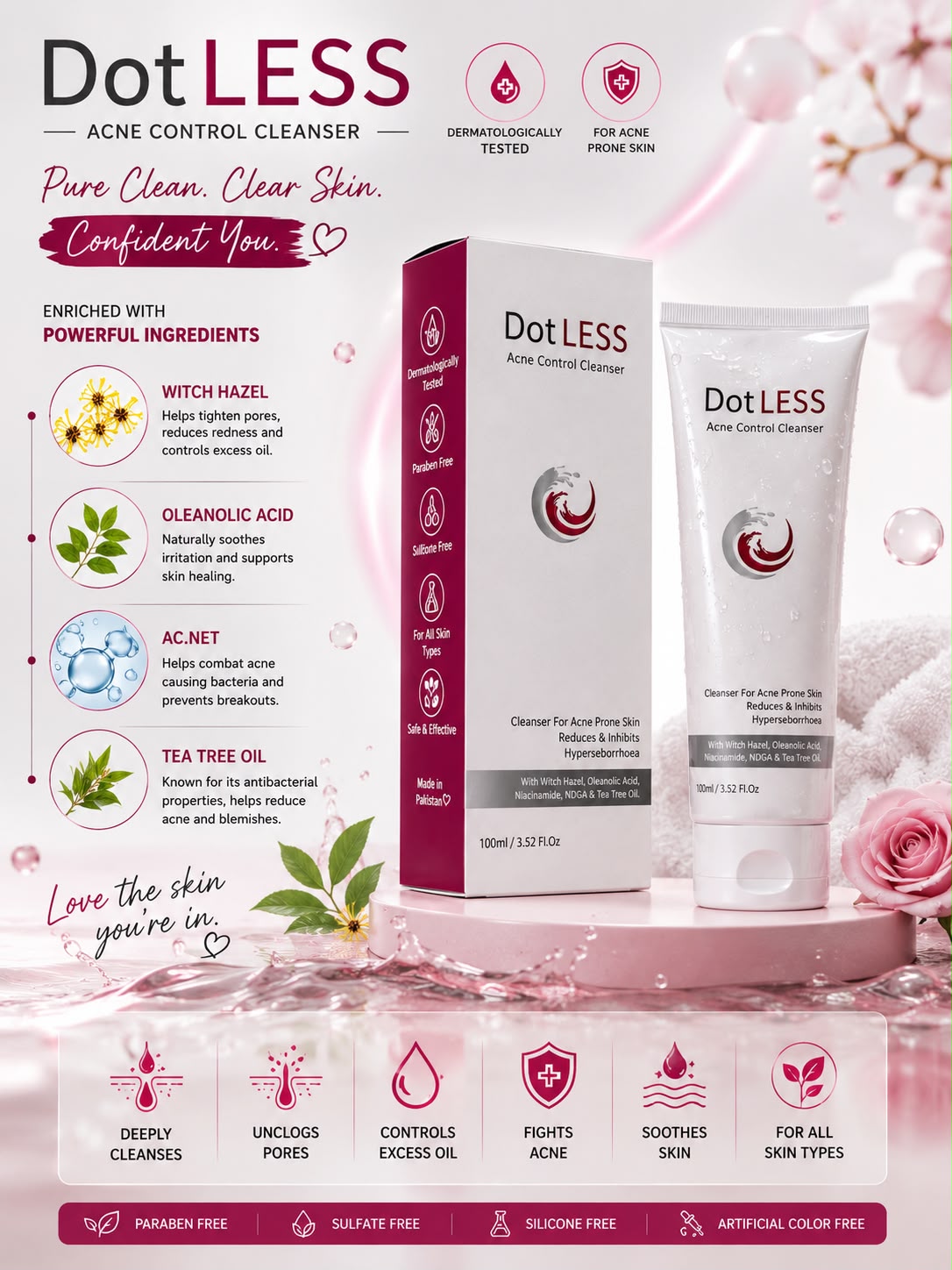 Dotless Acne control Cleanser