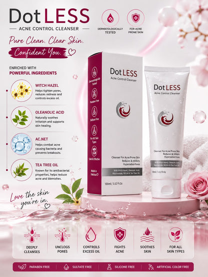 Dotless Acne control Cleanser