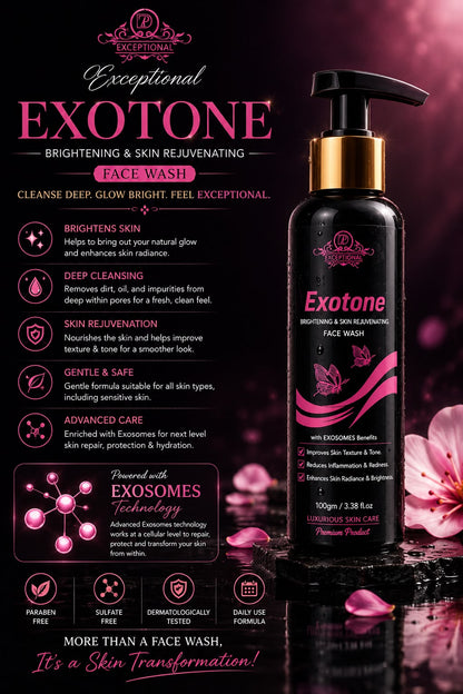 Exotone
Brightening & Skin Rejuvenating
Face Wash