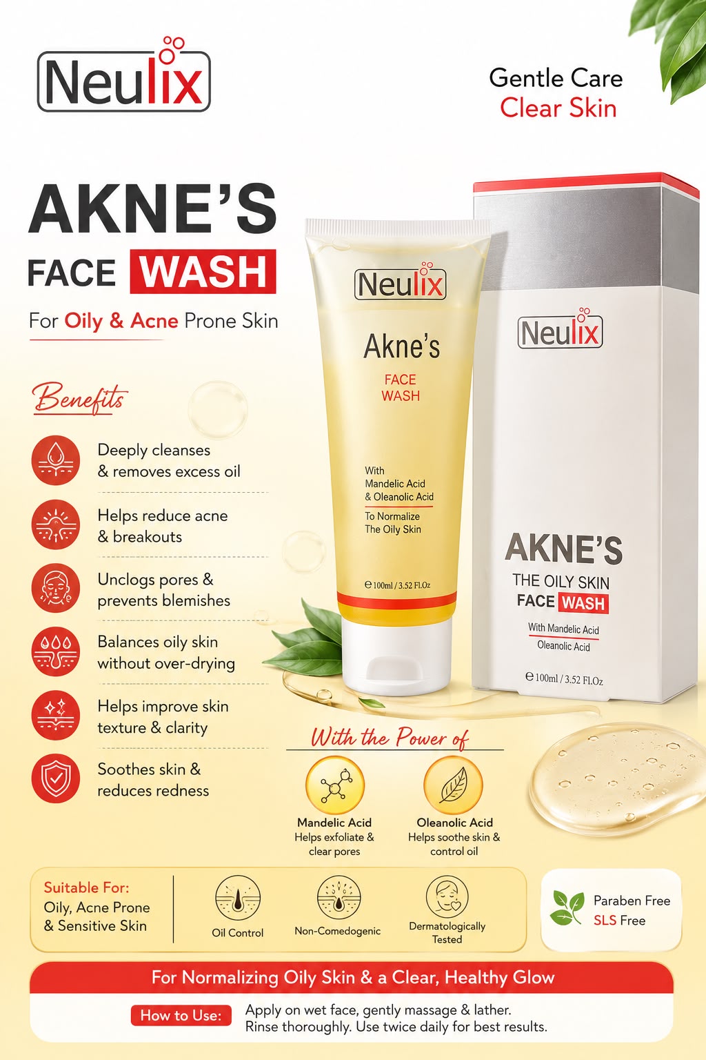 Akne's Face Wash