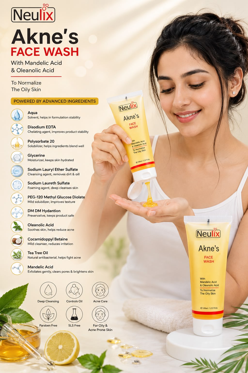 Akne's Face Wash