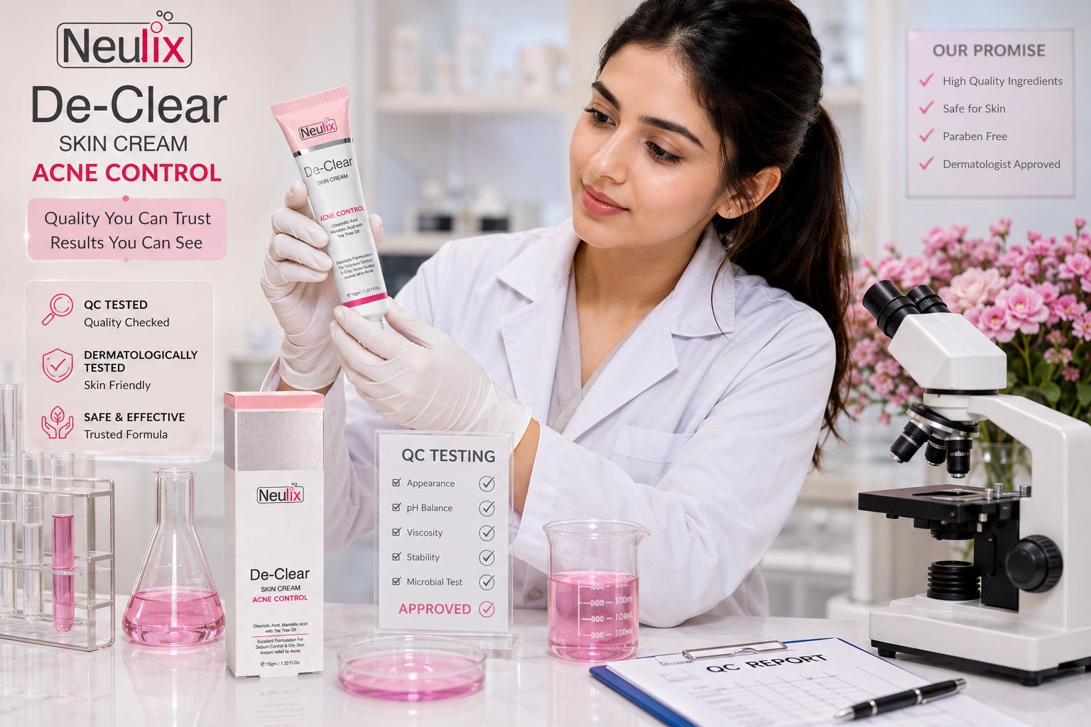 De clear Anti Acne Cream