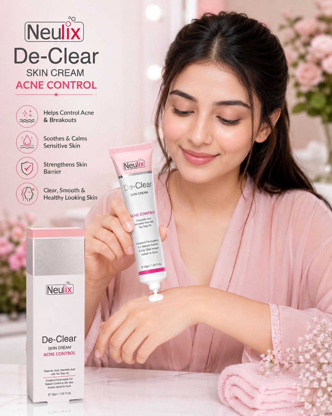 De clear Anti Acne Cream
