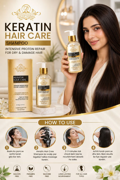 Keratin Hair Care Shampoo