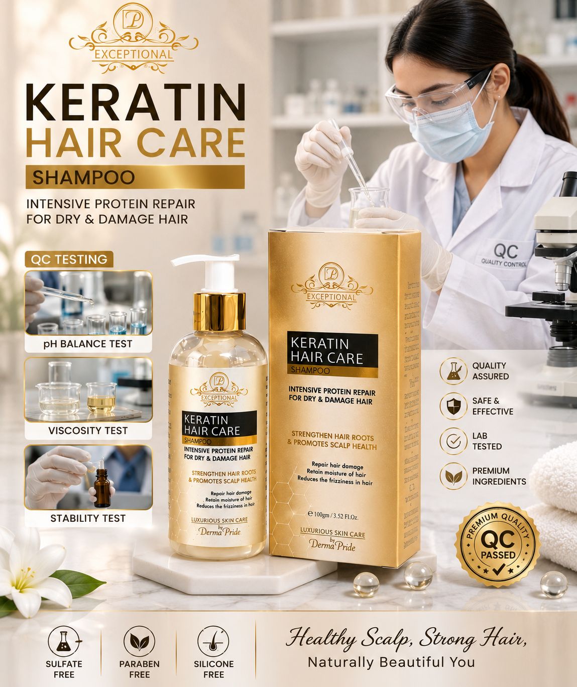 Keratin Hair Care Shampoo