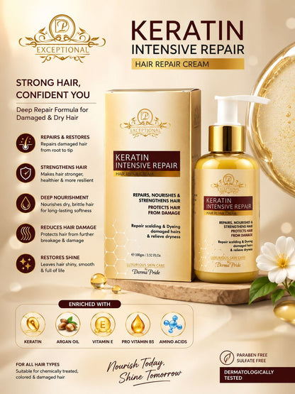 Keratin Intensive Hair Care Cream