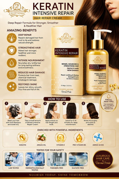 Keratin Intensive Hair Care Cream