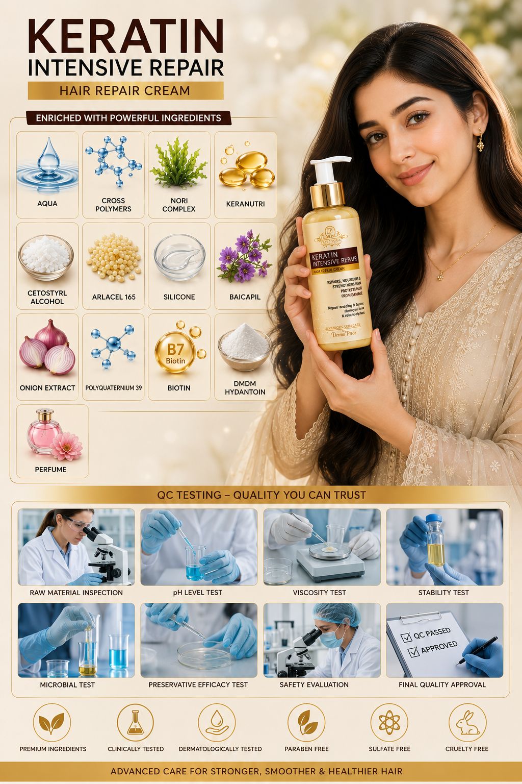 Keratin Intensive Hair Care Cream