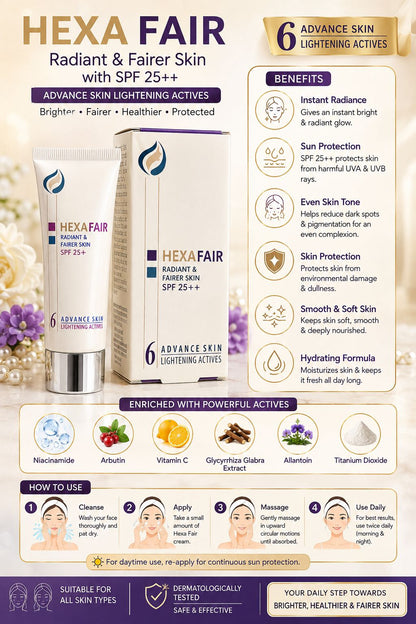 Hexafair Cream