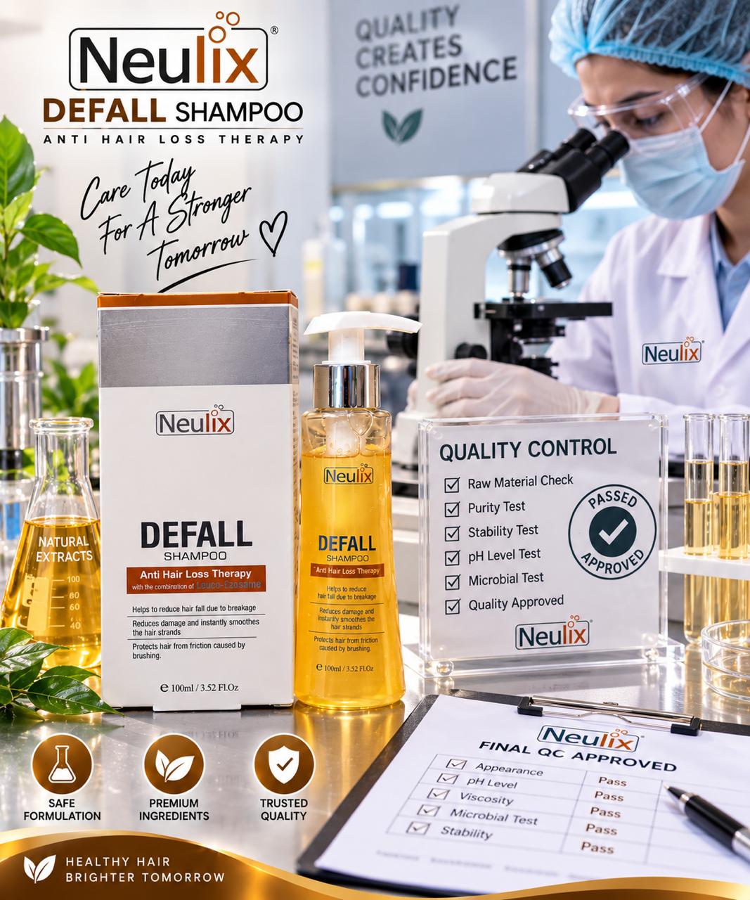 Neulix Defall Shampoo – Anti Hair Loss Therapy