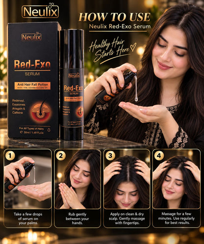 Red-Exo hair serum