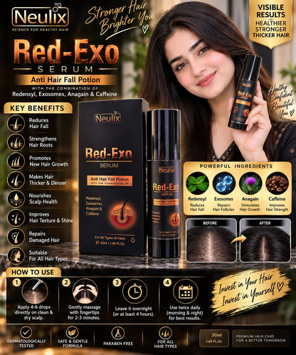 Red-Exo hair serum