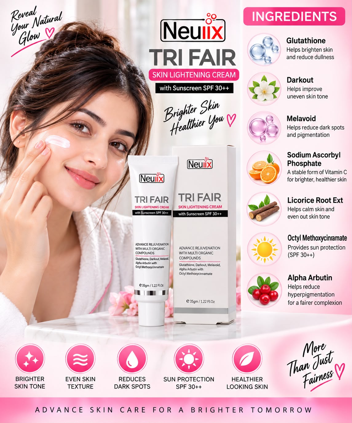 Tri Fair Whitening Cream