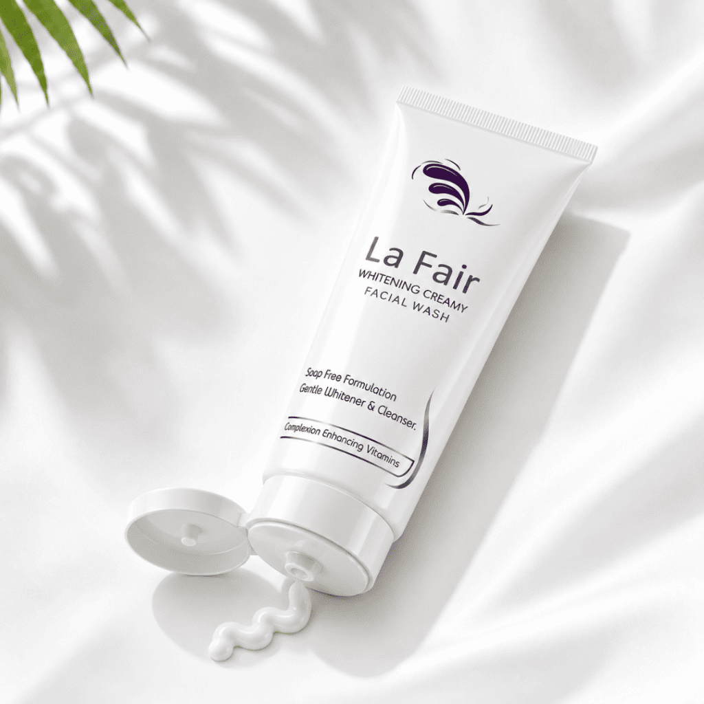 ProductTexture-LaFairCreamyfaceWash-DermaPride